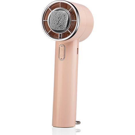 (Rose K56) Ventilateur de réfrigérateur portable haute vitesse avec affichage numérique et puissant ventilateur portatif. (1/5)