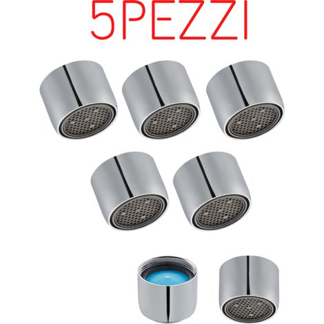 Aeratore universale per rubinetto cucina NEOPERL, filetto femmina M22X1 PERLATOR HONEYCOMB anticalcare 13,5 lit/min. Conf. 5pz (1/5)