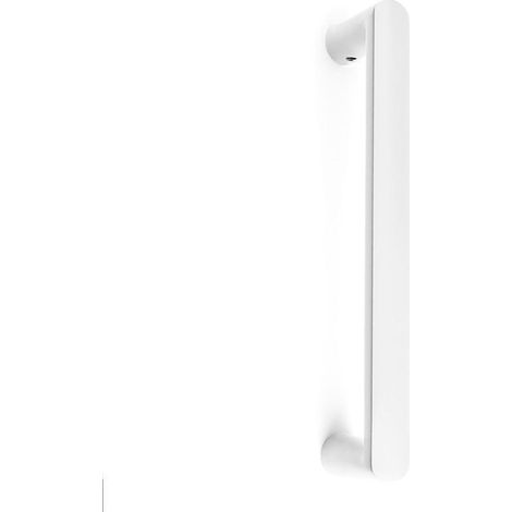 manillón de mueble. cromo satinado. asa larga. 1 unidad. cuerpo recto - jandel acabado cromo cepillad acabado blanco (1/2)
