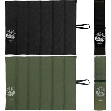 Coussin De Sol - Tissu Oxford 600D Imperméable Et Isolant - Pour Jardin Camping Stade Et Pêche - Lot De 2 (1/5)