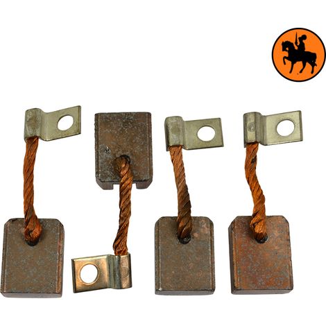 Balais de charbon BSX 52 pour Bosch Démarreur 7x14x17,5mm (1/3)