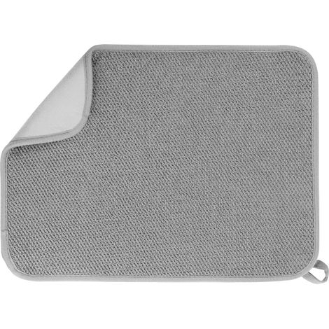 Tapis De Sechage Pour Vaisselle - Microfibre Absorbant - 30 X 40 Cm - Pour Plan De Travail Cuisine - 1 Unite (1/5)