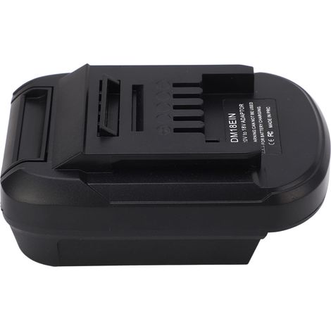 Adaptateur pour batterie au lithium DCB180 DCB200 DCB201 DCB203 DCB203BT DCB204 DCB206 DCB606 DCB609 18 V 20 V vers Einhell 18 V (1/5)