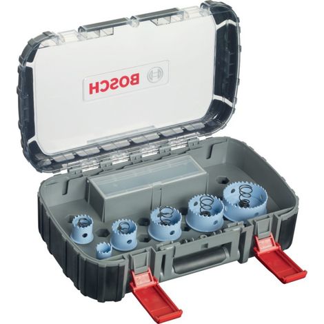 Box 9 Bit Seghe Lamiera Per Idraulico / Carreleur 20,25,32,38,51,64 Mm