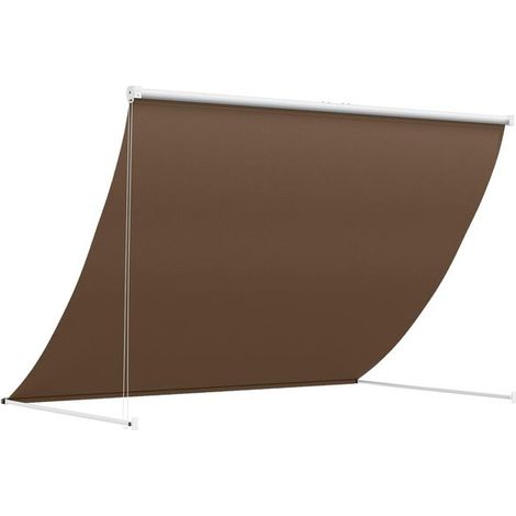 Auvent taupe 200 x 150 cm – Protection solaire pour jardin, terrasse et extérieur, durable (1/5)