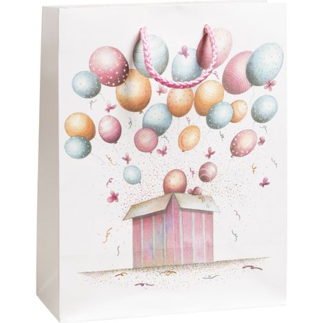 Duni Geschenktüte Happy Birthday 23 x 18 cm