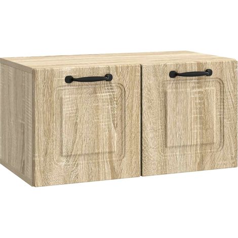 Mueble para TV de pared Roble 59,5 x 31 x 30 cm