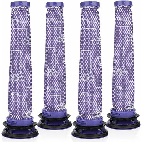 Compatible avec Dyson V6 V7 V8 de Remplacement Série, Rechange de Filtre Pré-Moteur , Filtre pour Aspirateur Dyson, Dyson Accessoire Filtre Pré-Moteur Gauzhuni 4 Pièce (1/5)