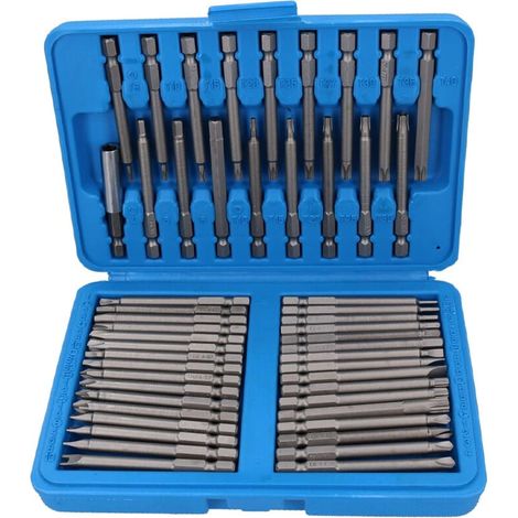 Set mit 50 Verlängerungsbits, Verlängerungsstangen, Kreuzschlitzschraubendreher, Verlängerungsbohrer, elektrisches Bohrmaschinen-Set (1/4)
