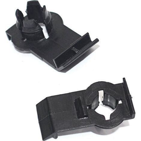 Clip de fixation de lève-vitre 2 pièces pour BMW X5E53 (noir) (1/5)