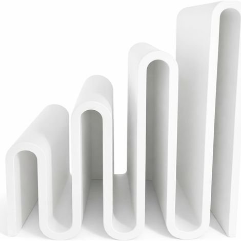 Soporte blanco para documentos, organizador de papel para la oficina escolar (1/3)