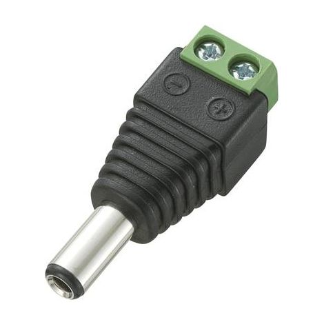 TRU COMPONENTS DC-13M Connecteur basse tension mâle, droit 5.5 mm 2.5 mm 1 pc(s) (1/2)