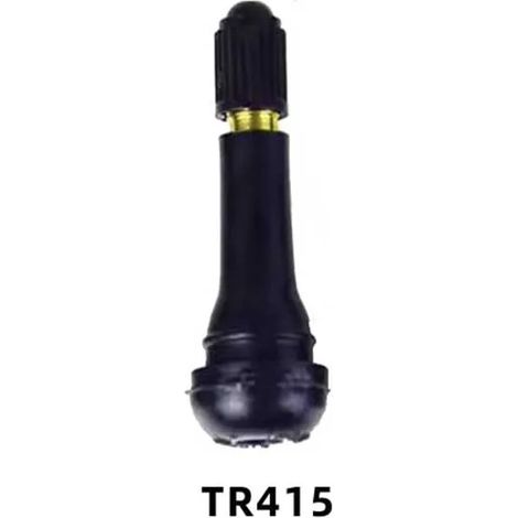 10 TR412 413 414 415 418 Schnappventile für schlauchlose Reifen für Automobile, aus Gummi und Kupfer, geeignet für Motorräder.