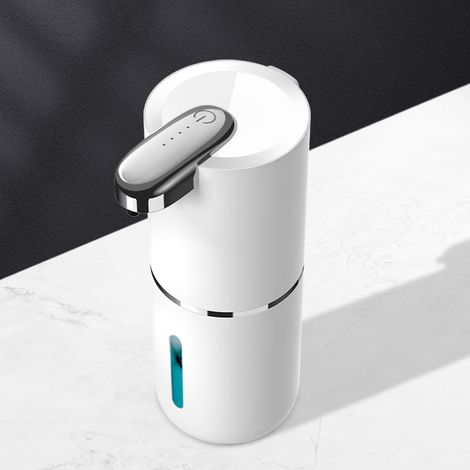 Distributeur Automatique de Savon moussant pour Les Mains,avec Sortie réglable,Conception hygiénique sans,Accessoire de Salle de Bains en ABS pour Les Maisons Distributeur Automatique de (1/5)