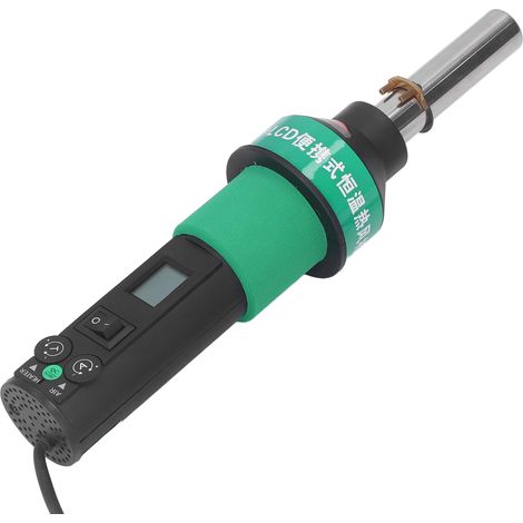 Pistolet à air chaud numérique sans balais, kit de chauffage portable pour soudure, prise UE 220V (1/5)