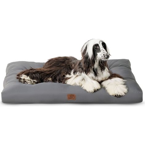 Matelas Chien Imperméable Grande Taille, 120x90x10 cm Gris (1/5)
