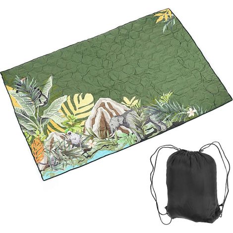 Tapis de pique-nique épais, imperméable et lavable en machine, couverture de camping pliable pour extérieur (1/5)