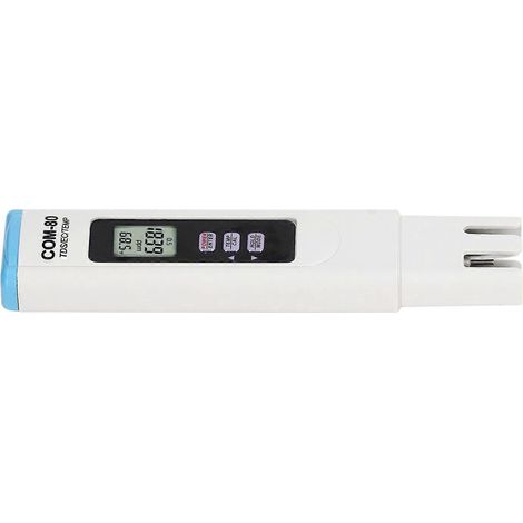 Multifunktionaler Wasserteststift mit pH-Wert, TDS-Wert, elektrischer Leitfähigkeit und Temperaturmessung. Tragbar mit automatischer Kompensation zur Wasserqualitätsmessung.