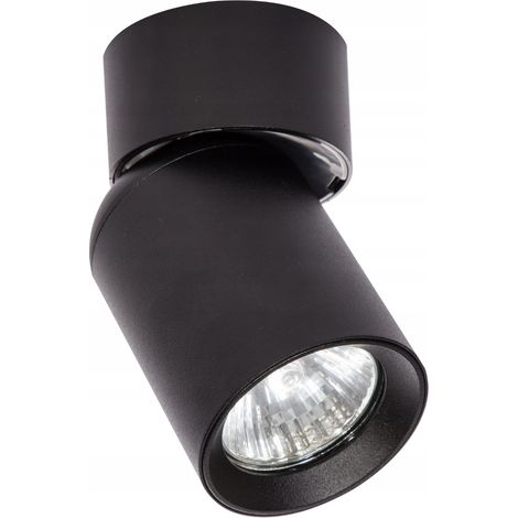 Light Prestige LP-6398/1WS BK GU10 schwarze Spot-Deckenleuchte für das Wohnzimmer (1/4)