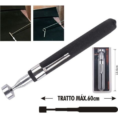Kaela - Penna Asta Telescopica Allungabile Con Calamita Magnetica Strumento Precisione - (1/2)