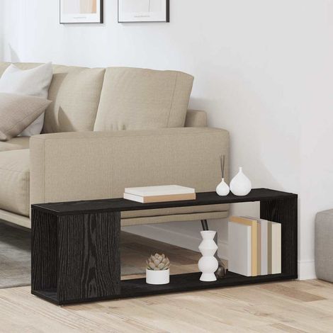 TV-Schrankset Schwarz 100 x 24 x 63 cm Holzwerkstoff