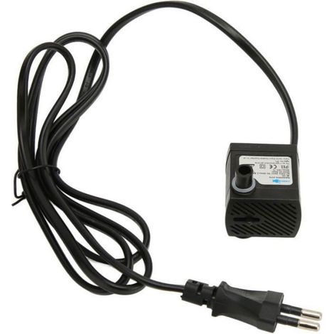 Pompe À Eau Submersible - 180 L/H - 2,5 W - IPX8 - Pour Aquarium Bassin Fontaine Hydroponie - 38 X 38 Mm (1/5)