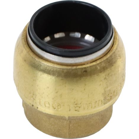ELMAG Steck-Endkappen SharkBite für Rohr Ø 15 mm (1/2)