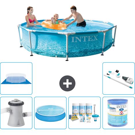 Intex Piscine Tubulaire Ronde - 305x76 cm - 7-pièces  S31393 (1/5)