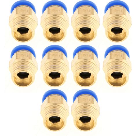10 PC8-02 Schnellkupplungen mit Außengewinde (1/5)