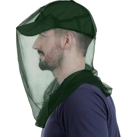 Moustiquaire haut de gamme, lot de 2, protection contre les mouches et les insectes, ultra large et longue, mailles extra fines, idéale pour le camping, la randonnée, la pêche, le jardinage, les safar (1/5)