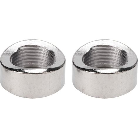 Jeffergarden Écrou cranté, grande durabilité, lot de 2, écrou professionnel antirouille pour capteur d'oxygène, pour soudage de précision (1/5)