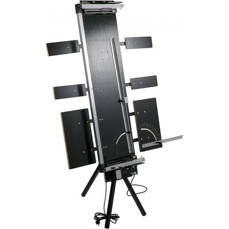 Machine Découpe Polystyrène 200W Découpeuse Mousse 115cm Coupe-Mousse 42cm Épaisseur 0-90° 6 Fils Chauffants 0,5mm 6 Plaques Latérales 1 Support pour Découper Matériaux Polystyrènes 179x42x15cm (1/4)