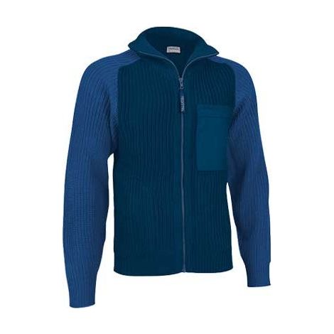 Chaqueta combinada en tejido punto grueso-cálido VALENTO Arce XL gris