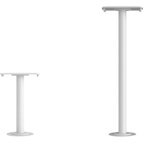 Clos Dual Base Mini Suelo 30cm Bianco Opaco - Applique LED 8W/16W IP65 IK08 CCT Switch 3000K/4000K/5000K da Esterno - Beneito & Faure