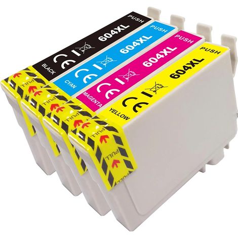 Cartuchos de tinta de alta capacidad y amplia compatibilidad, 1 juego (1/2)