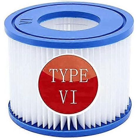 Élément filtrant de type VI pour tous les éléments filtrants de piscine Lay-Z-Spa Filtre de pompe 4 filtres