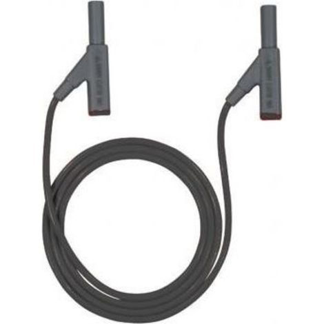 Beha Amprobe 307121 Sicherheits-Messleitung 4 mm-Stecker 4 mm-Stecker 1.00 m Schwarz 1 St.