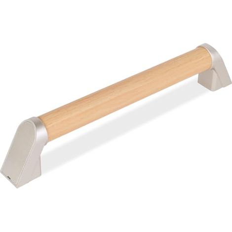 Barra di sostegno per WC, maniglia per doccia in legno, barra di sostegno per doccia da 40 cm, maniglia per doccia da vasca, per disabili e anziani (1/5)