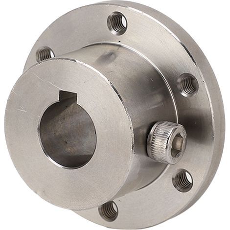 Accouplement d'arbre en acier inoxydable 16mm pour moteur et roue - Connexion robuste RC (1/5)