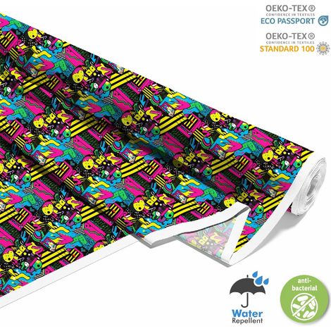 OUTDOOR DEKOSTOFFE OXFORD - Motiv Geometrisch I DX3499