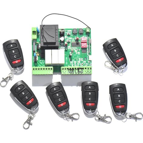 Ouvre-porte NC porte de garage unité de carte de commande de moteur à courant alternatif CAVALIER contrôleur démarrage progressif de la carte de remplacement électronique carte de circuit(Kit 8) (1/5)