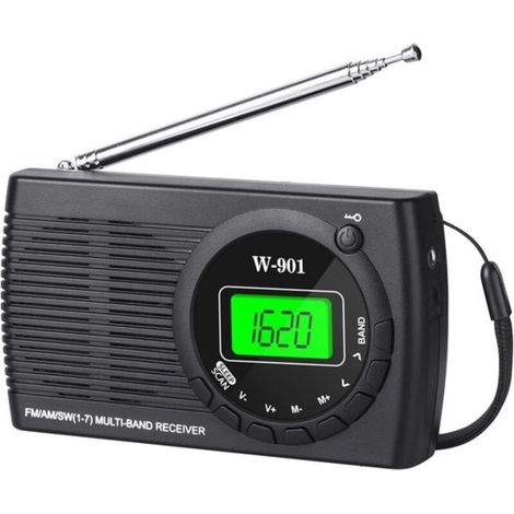 Batteriebetriebenes Transistorradio – Tragbares Radio – Kleines Radio – Mini-FM/AM-Notfallradio – Taschenradio – Ersatzradio – Batteriebetriebenes Radio