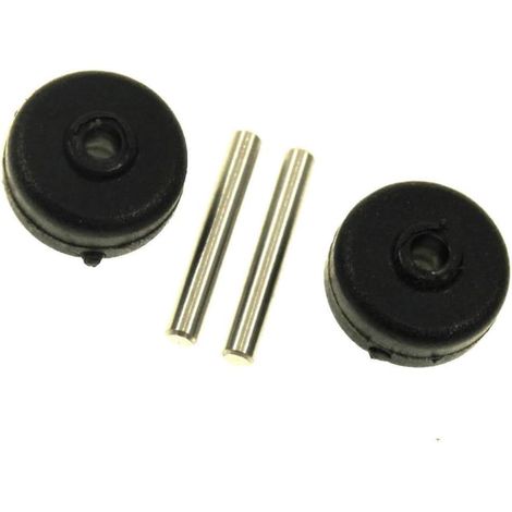 2 Roulettes SS2230002458 Compatible Aspirateur Balai Rowen X-FORCE FLEX 8.60 RH9611WO / RH9690WO (1/2)