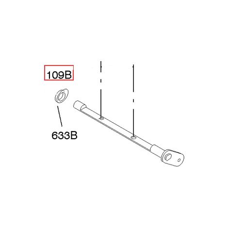 BRIGGS & STRATTON Rasenmähermotor Drosselklappenwelle 808181