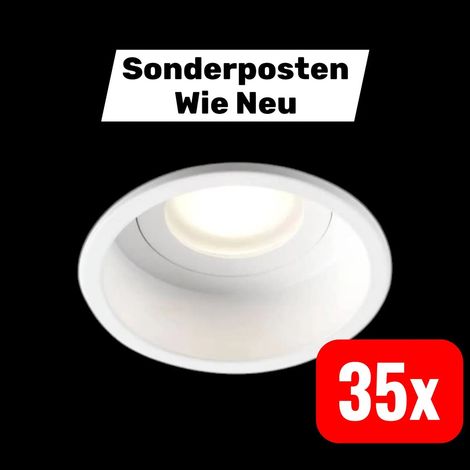 [NEUWERTIG] B-Ware Faro Barcelona Einbauspot Hyde Deckenlampe Wandleuchte Gu10 35 Stück Wie Neu