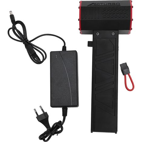 Mini souffleur électrique Jet Dry, moteur sans balais 80 000 tr/min, ventilateur à jet d'air de 50 mm pour l'extérieur (voiture, maison), prise UE 100-240 V. (1/5)
