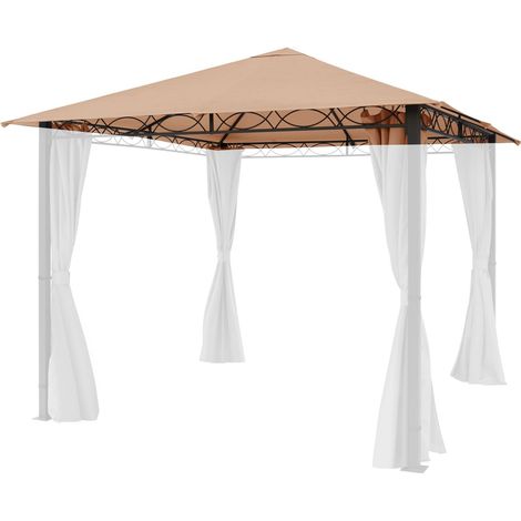 Tetto di ricambio 3x3 m per Paradise Premium ca. 220 g/m² ocra