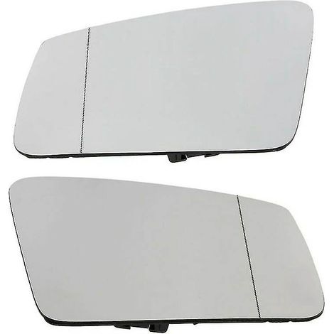 Rétroviseurs extérieurs chauffants en verre pour Mercedes W204 W212 Classe S/C/E (paire droite + gauche) 2128101721 2128101821-- (1/5)