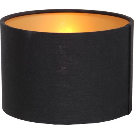Steinhauer - pantalla de lámpara - Shade - negro - lino - Ø 13cm