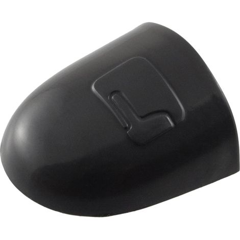 Cubierta de manija de puerta exterior Renault Laguna II 01-07 negra SIN orificio (1/2)